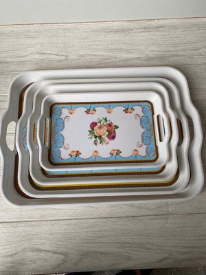 अच्छी कीमत दक्षिण अफ्रीका शैली 30% मेलामाइन टेबलवेयर एंटी स्क्रैच मल्टी कलर्ड ऑनलाइन