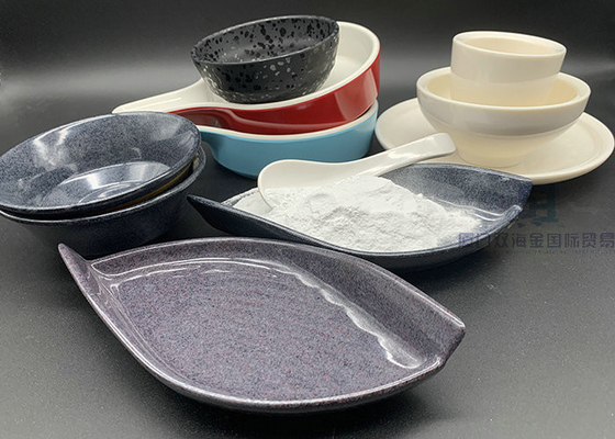 अच्छी कीमत गैर विषैले Melamine Formaldehyde राल पाउडर नकली सिरेमिक सिरेमिक के लिए ऑनलाइन