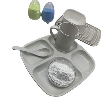 अच्छी कीमत Plastic Raw Material Melamine Powder For Melamine Formaldehyde Resin ऑनलाइन