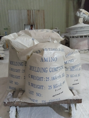 अच्छी कीमत White Melamine Moulding Compound 145C Melting Point Perfect for Producing Long-Lasting Melamine Items ऑनलाइन