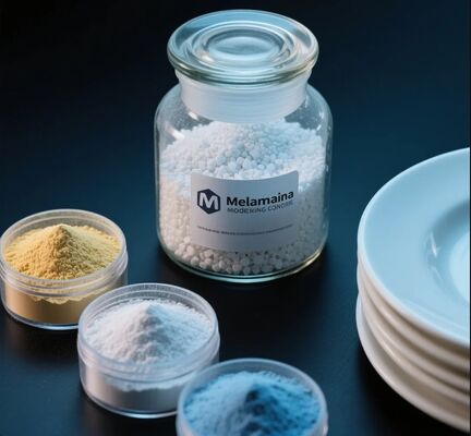 अच्छी कीमत Enhanced Durability Eco-Friendly High Scratch Resistance Melamine Moulding Powder Amino Moulding Compound ऑनलाइन