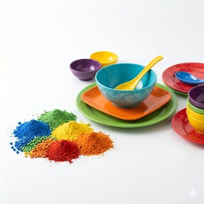 अच्छी कीमत Food Health Standard Melamine Molding Compound For Melamine Crockery ऑनलाइन