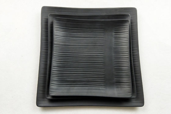 अच्छी कीमत थोक अटल काले मैट मेलामाइन कटोरा - खरोंच प्रतिरोधी कोरियाई शैली डिनरवेयर ऑनलाइन