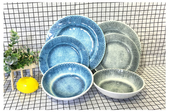 अच्छी कीमत हॉट सेल फूड ग्रेड शटरप्रूफ हीट रेसिस्टेंट मेलामाइन डिनरवेयर सेट और प्लेट्स होटल और रेस्टोरेंट के लिए ऑनलाइन