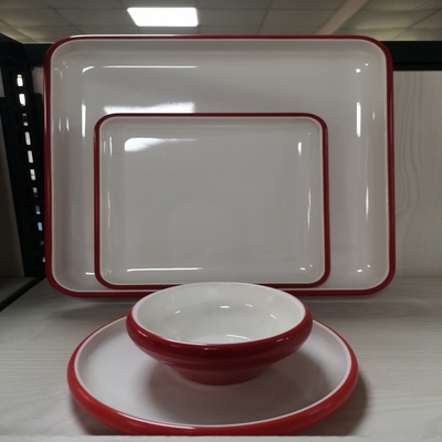 अच्छी कीमत रेस्तरां टिकाऊ शैलो प्लास्टिक Melamine डिनर प्लेट ऑनलाइन